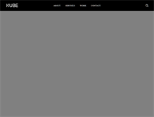 Tablet Screenshot of kube.com.au